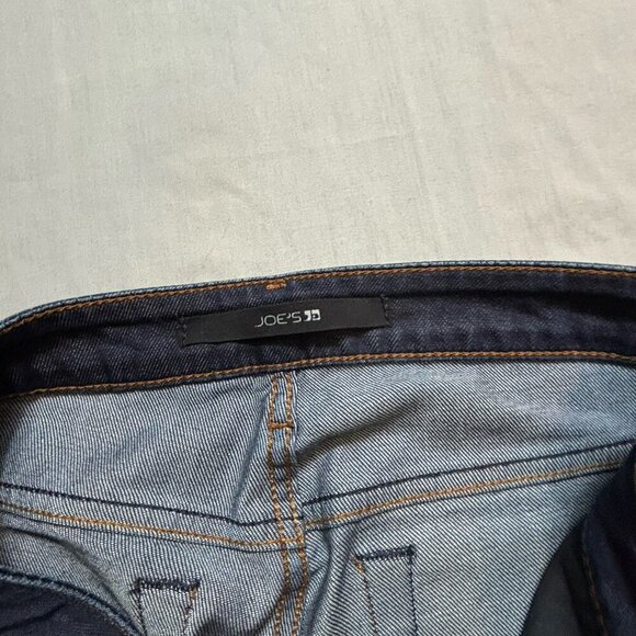 Joe's Jeans Womens Size 29 Curvy Bootcut Dark Blue Denim 5 Pocket 32x33 - Picture 6 of 8